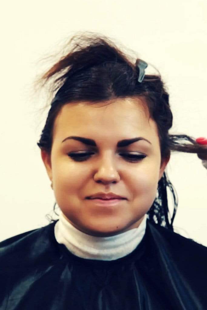 Keratin straightening process Nutree Cosmetics