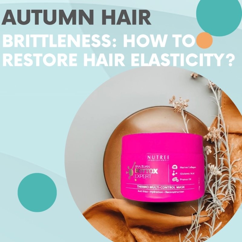 Autumn hair brittleness: how to restore hair elasticity? - Nutree Cosmetics