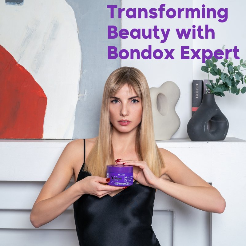 Blonde Bondox Hair Expert and Brown Bondox Hair Expert - Nutree Cosmetics