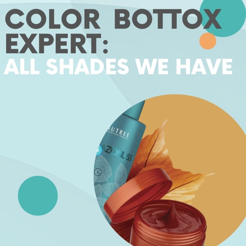 Color Bottox Expert: all shades we have - Nutree Cosmetics