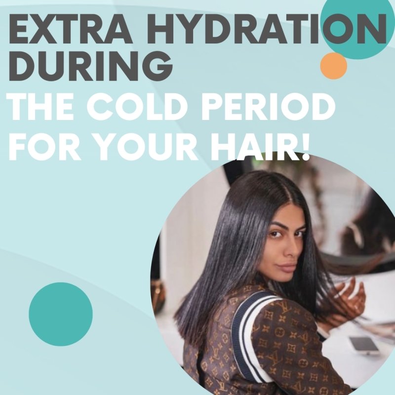 Extra hydration during the cold period for your hair! - Nutree Cosmetics