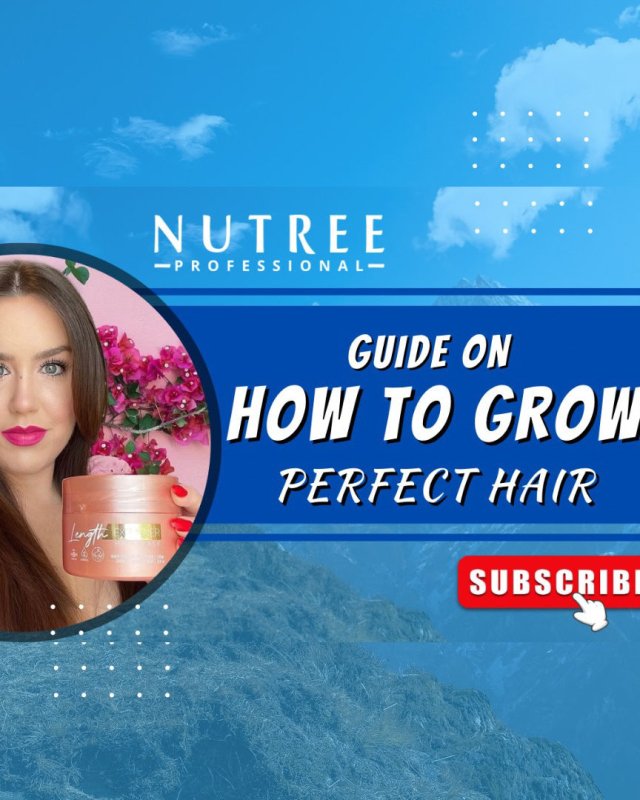 Participate in #NutreeGrow Challenge and Change Your Hair in 3 Months! - Nutree Cosmetics