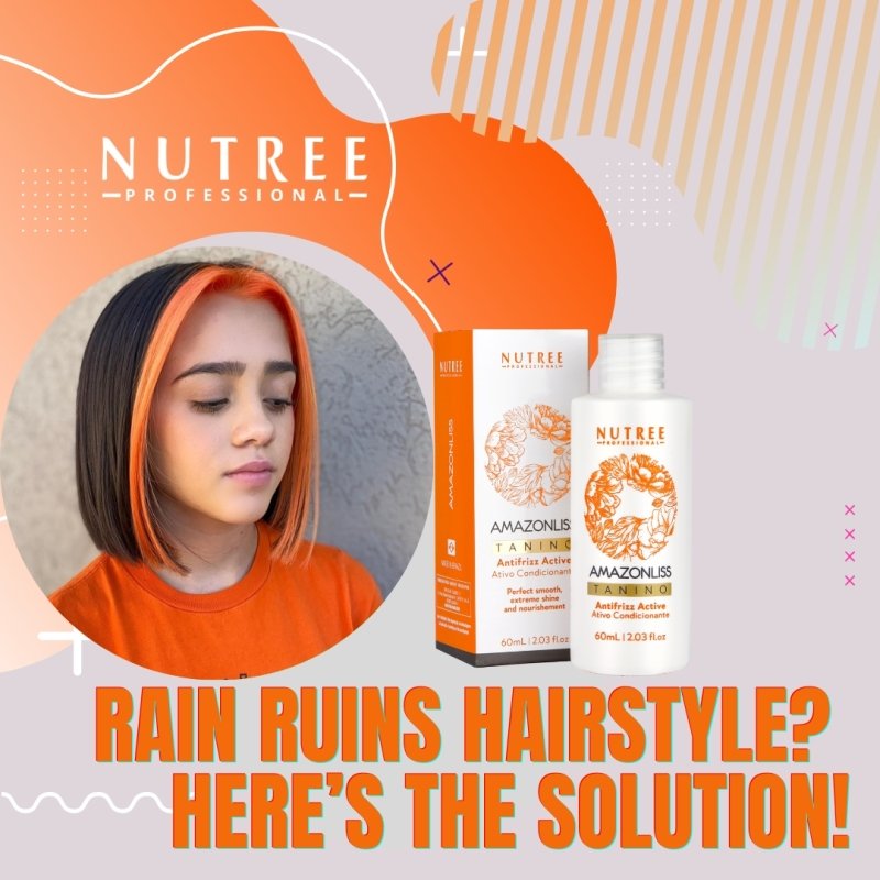 Rain ruins your hairstyle? Here’s the solution! - Nutree Cosmetics