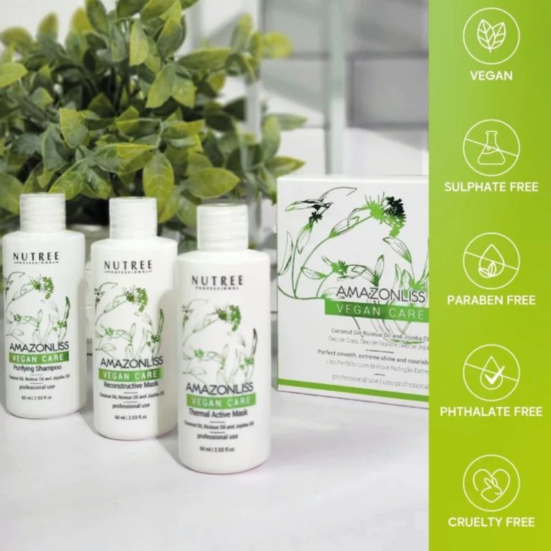 Sustainable Beauty: The Eco-Friendly Promise of Amazonliss Vegan Keratin Set - Nutree Cosmetics