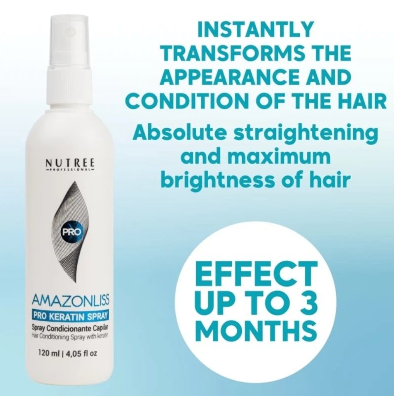 Transform Your Haircare Routine with Amazonliss Pro-Keratin Spray - Nutree Cosmetics