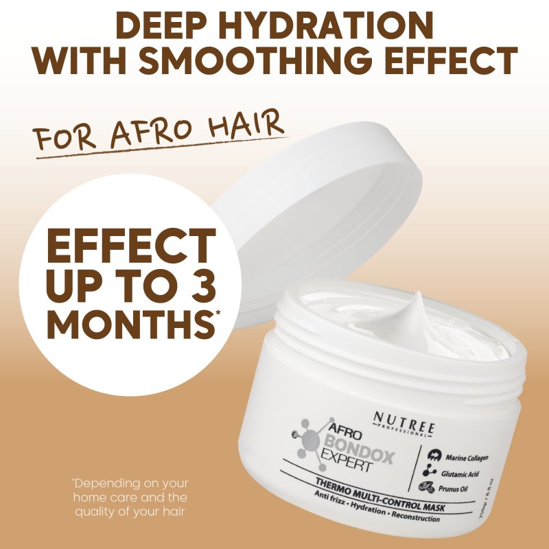 Afro Bondox Expert Hair Mask 8.8 - Nutree Cosmetics