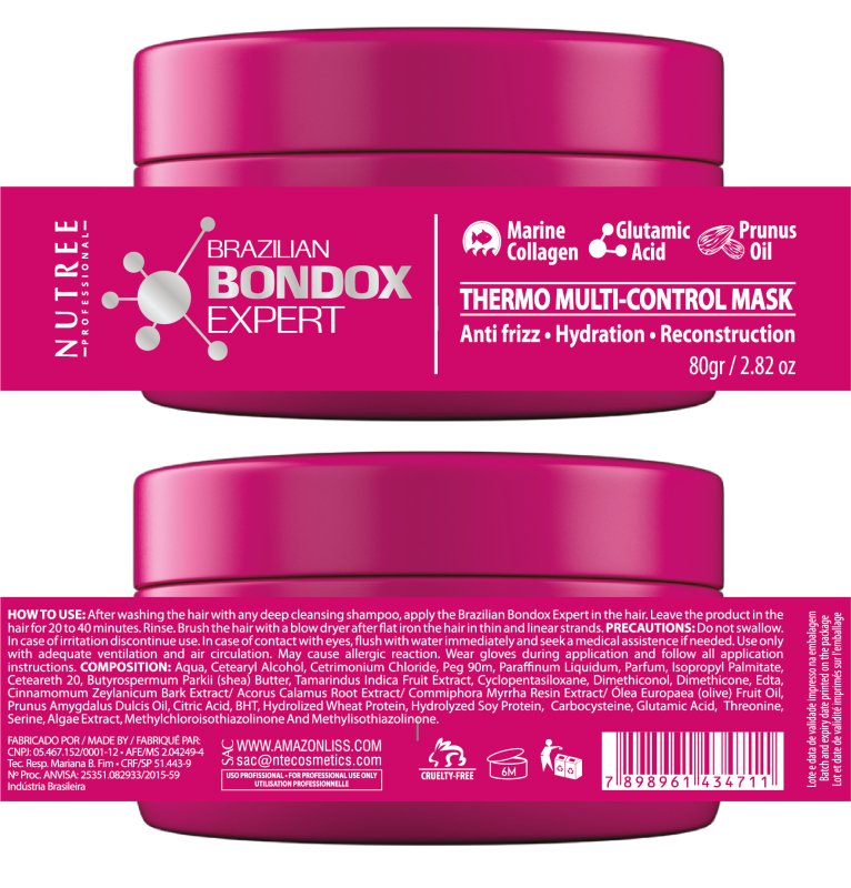 Brazilian Bondox Ехреrt 2.82 oz / 80 g - Nutree Cosmetics