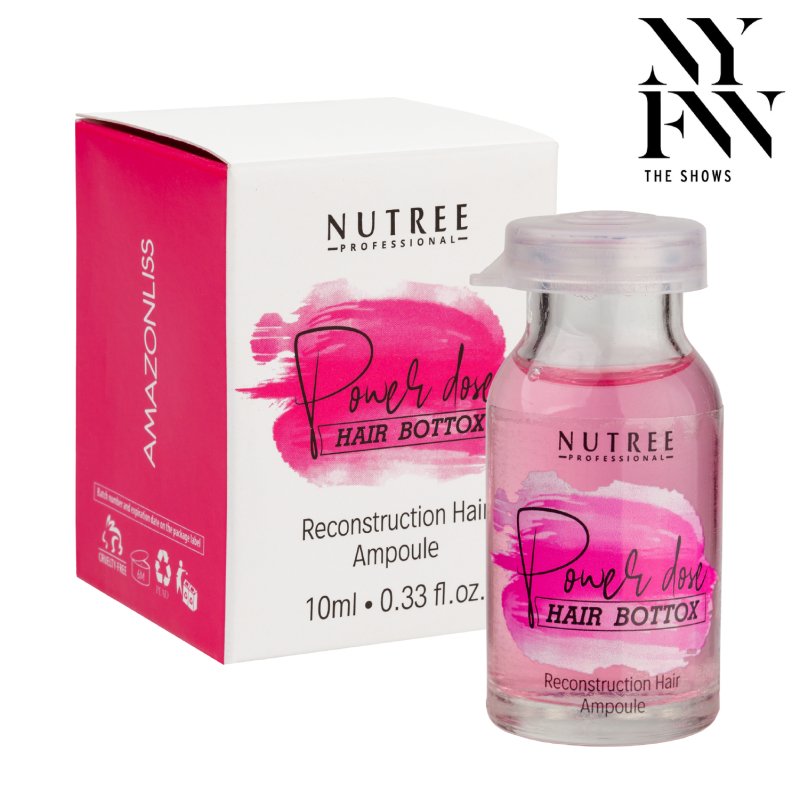 Hair Bottox Power Dose Reconstruction Hair Ampoule 0.33 oz - Nutree Cosmetics