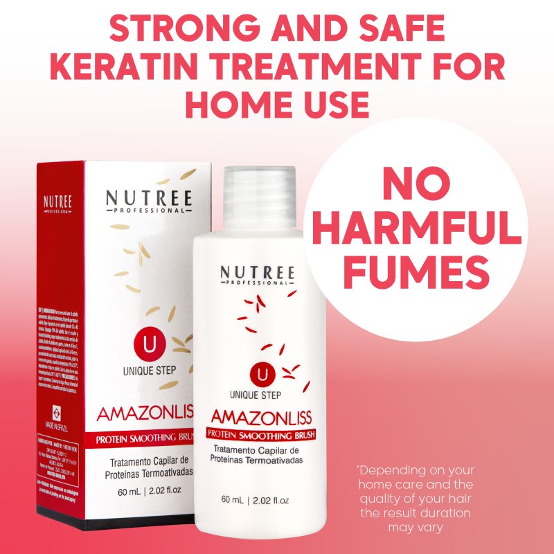 Amazonliss﻿ ﻿Keratin Unique Step 2.02 Fl.oz - Nutree Cosmetics