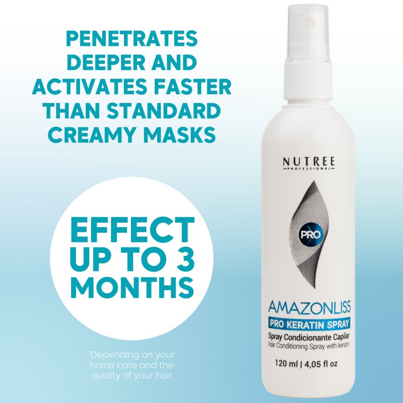 Amazonliss ﻿﻿Pro-Keratin Spray 4.05 fl oz - Nutree Cosmetics