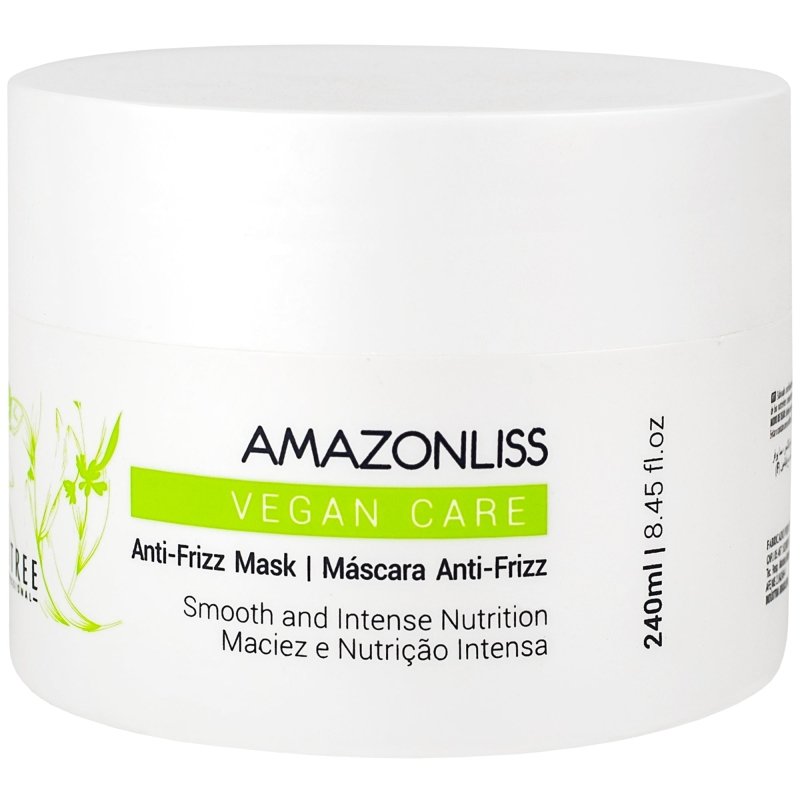 Amazonliss Vegan Care Anti Frizz Mask 8.45 fl. oz. - Nutree Cosmetics
