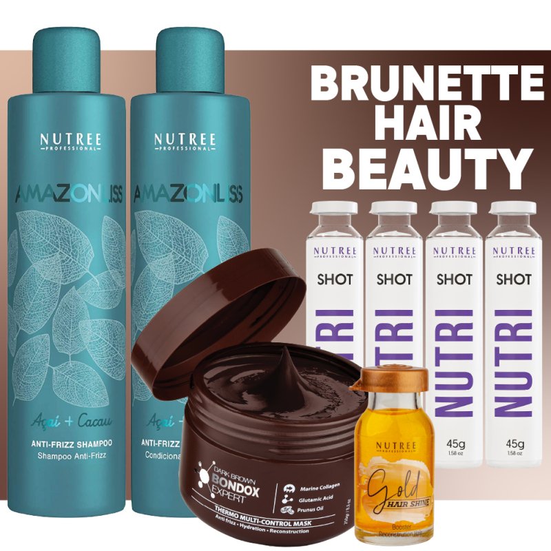 Brunette Hair Special Care Bundle - Nutree Cosmetics
