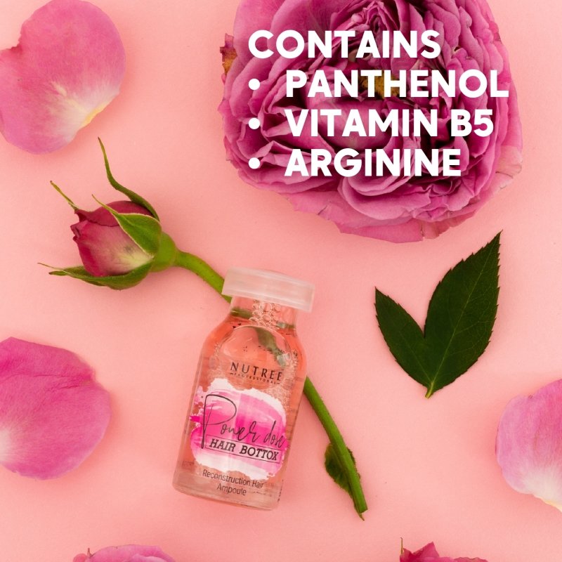 Hair Bottox Power Dose Reconstruction Hair Ampoule 0.33 oz Nutree