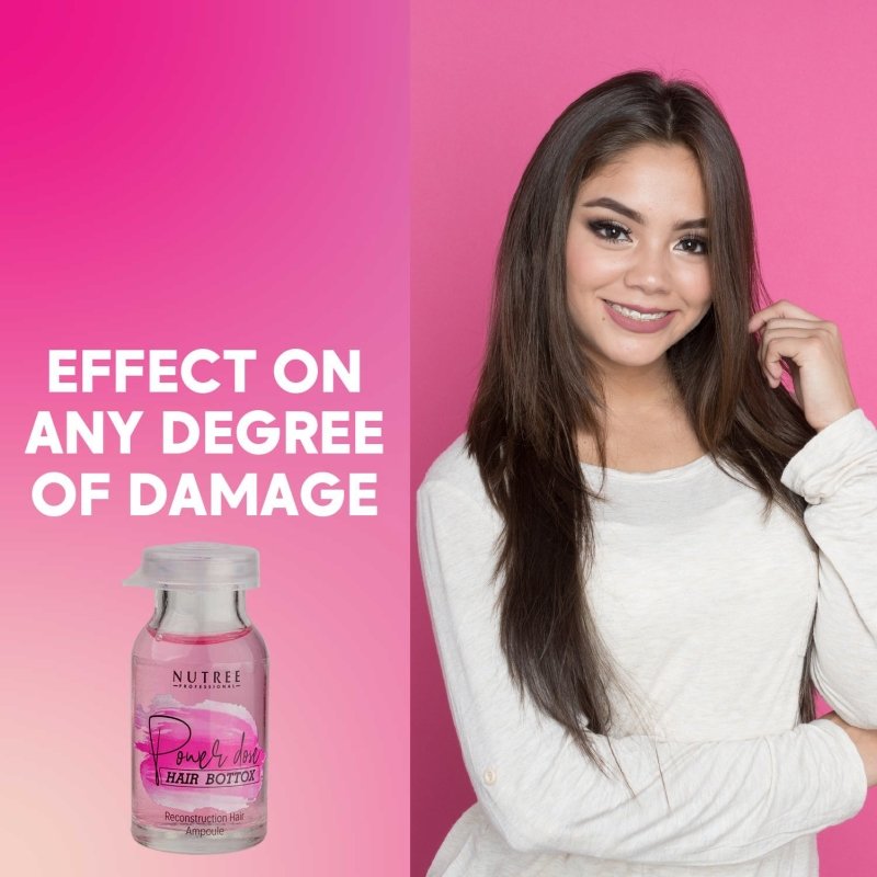 Hair Bottox Power Dose Reconstruction Hair Ampoule 0.33 oz Nutree