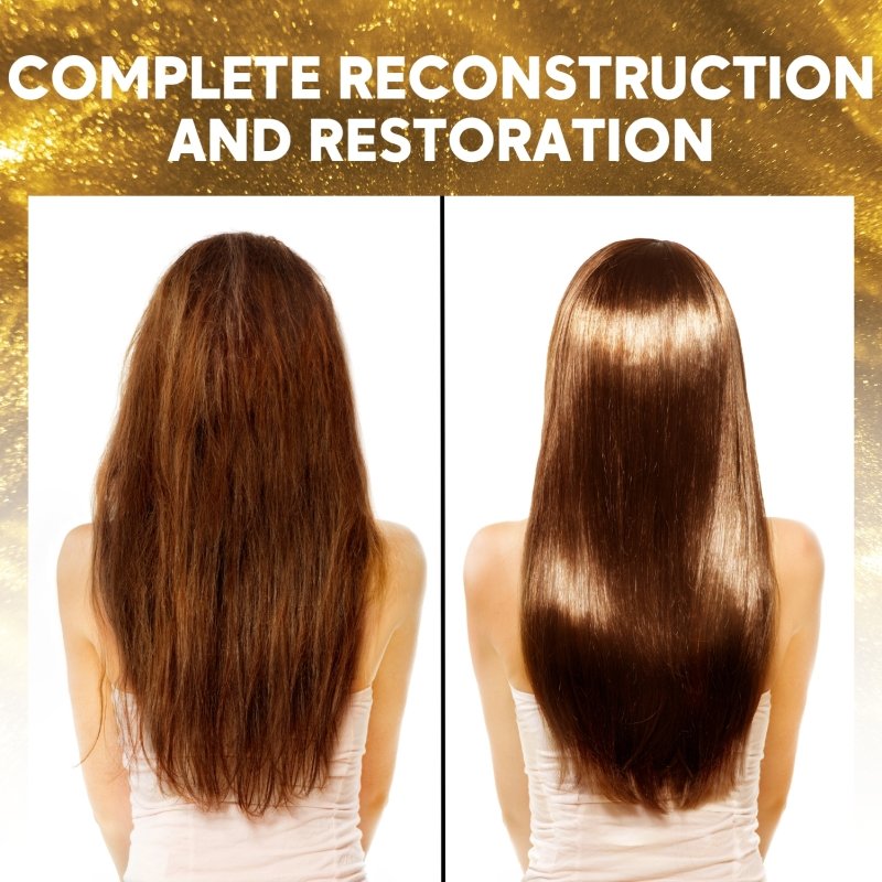 Hair Shine GOLD Reconstruction Hair Booster 0.33 oz - Nutree Cosmetics
