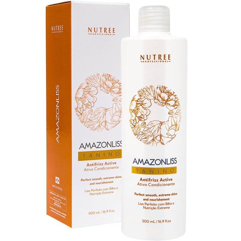 Hair Straightening Treatment - Amazonliss Tanino 16.9 fl. oz - Nutree Cosmetics