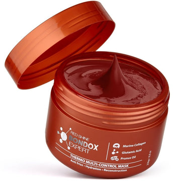 Red Shine Bondox Expert Mask for Red and Ginger Hair 8.8 oz - Nutree Cosmetics